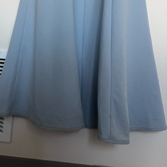 Show me your Mumu Paris Gown Steel Blue. Size Small. - Picture 8 of 8